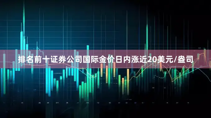 排名前十证券公司　　国际金价日内涨近20美元/盎司